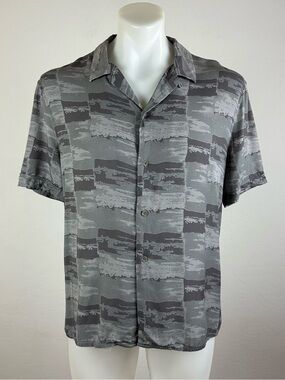 Paige Men’s Patterned Short-Sleeve Button-Up Shirt